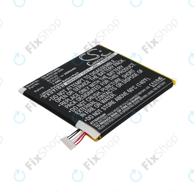 Baterie pro HTC EVO One, 2000mAh, Li-Pol, 3.8 V, BJ75100, HQ