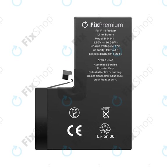 Baterie pro iPhone 14 Pro Max, 4323mAh, A2830, FixPremium