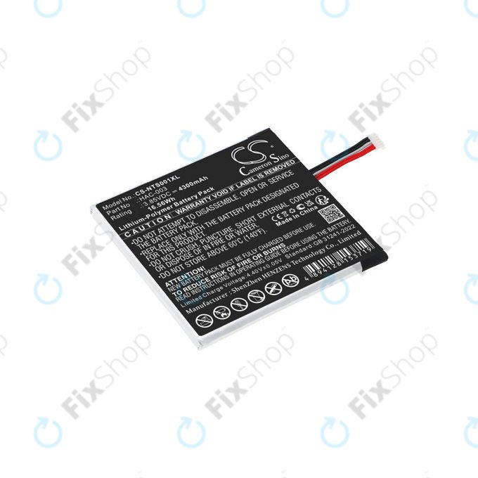 Baterie pro Nintendo Switch HAC-001, 4300mAh, Li-Pol, 3.85V, HAC-003, HQ