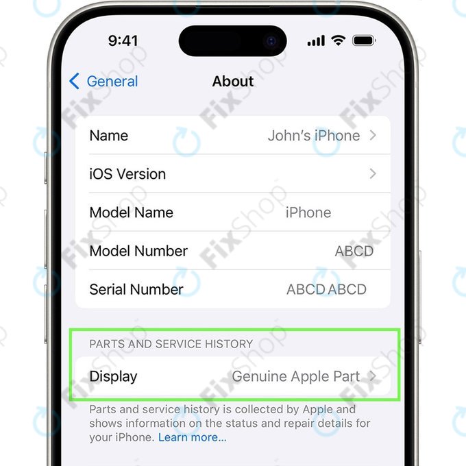 OLED Displej sestava pro iPhone 16 Pro Max | 661-44955 | Genuine Apple