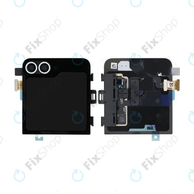 Samsung Galaxy Z Flip 6 F741B - LCD Displej + Dotykové Sklo + Rám (Vnější) (Mint) - GH97-30012D Genuine Service Pack