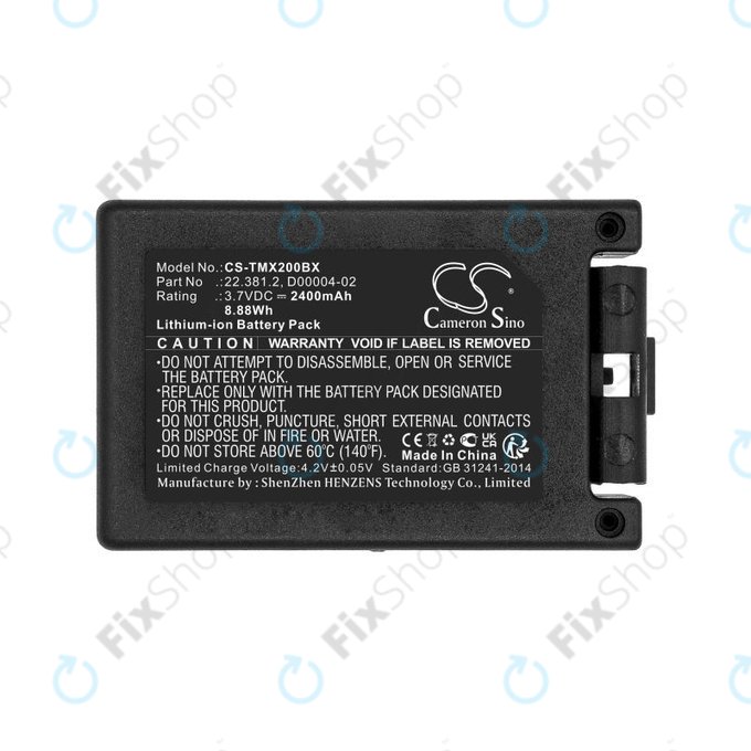 Baterie pro Tele Radio TG-TXMNL, 2400mAh, Li-Ion, 3.7V, D00004-02, HQ