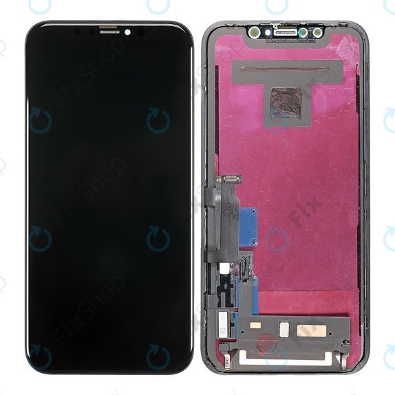 Displej pro iPhone XR, Dotykové sklo s rámem, Refurbished