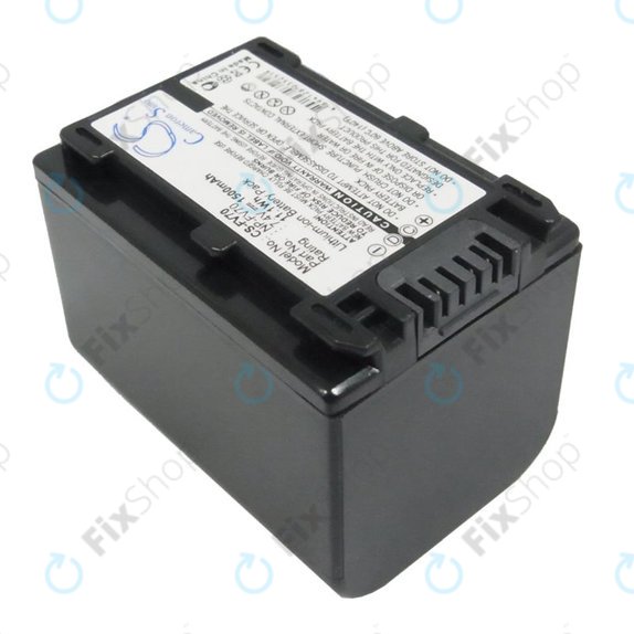 Baterie pro Sony DCR-DVD, HC, SR, HDR-CX, HC, PJ, XR, NEX-VG, 1500mAh, Li-Ion, 7.4V, NP-FV70, HQ