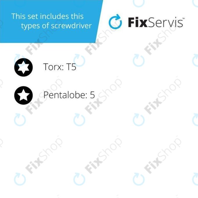 Jednoduché Šroubováky - Pentalobe PL4 + Torx T5 (MacBook)