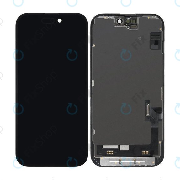 Displej pro iPhone 15, Dotykové sklo s rámem, Refurbished