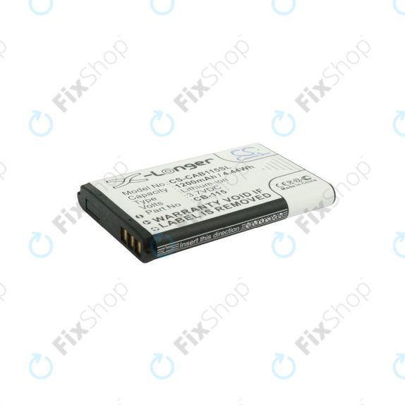 Baterie pro CAT B100, 1200mAh, Li-Ion, 3.7V, CB-115, HQ