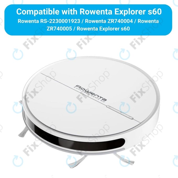 Sada náhradních dílů pro Rowenta Explorer s60 (2x Hlavní kartáč, 4x Filtr, 8x Boční kartáč)