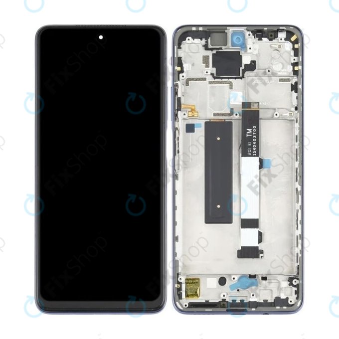 Xiaomi Mi 10T Lite 5G - LCD Displej + Dotykové Sklo + Rám (Pearl Gray) TFT