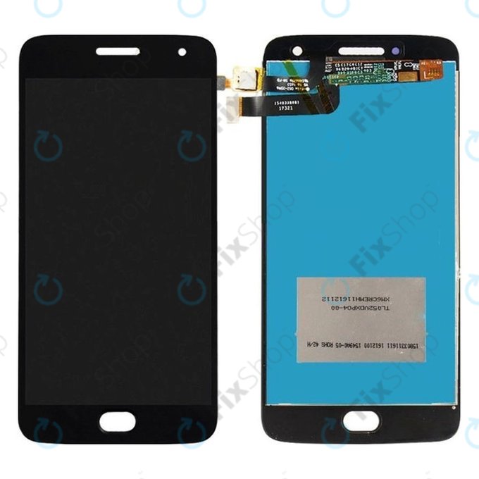 Motorola Moto G5 Plus - LCD Displej + Dotykové Sklo (Black) TFT