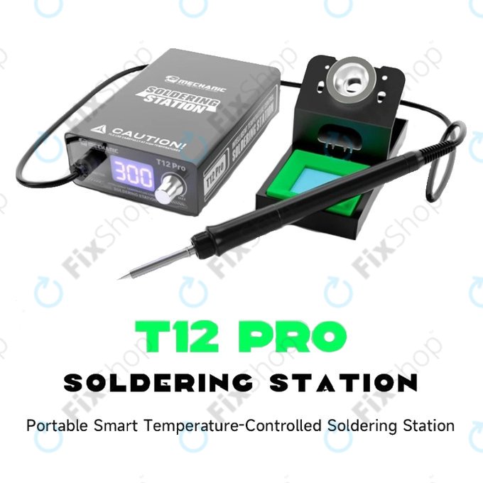 Mechanic T12 Pro - Digitální Pájecí Stanice (Black)