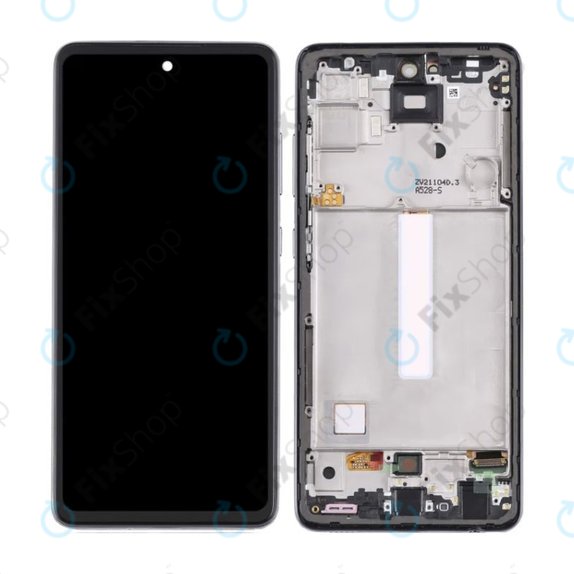 Samsung Galaxy A52 5G A526B, A52s 5G A528B - LCD Displej + Dotykové Sklo + Rám (Awesome Black) OLED