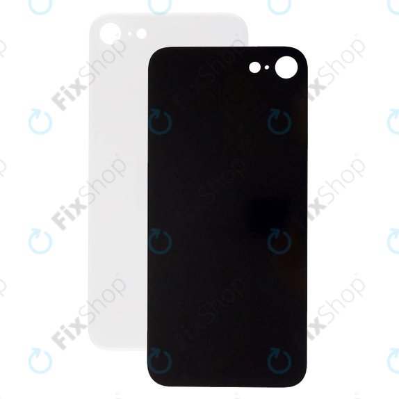 Apple iPhone SE (3rd Gen 2022) - Sklo Zadního Housingu se Zvětšeným Otvorem na Kameru (Starlight)