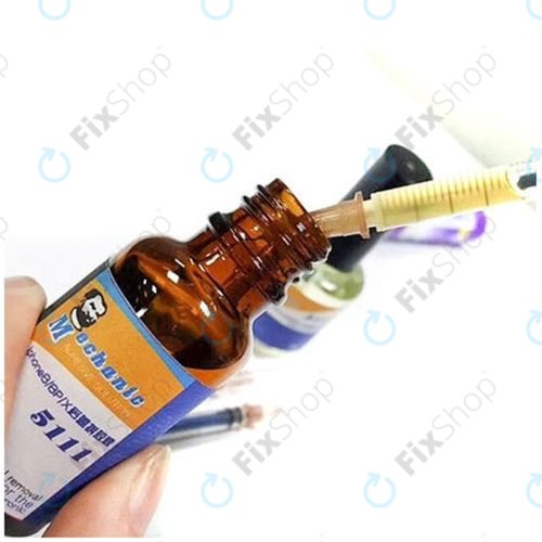 Mechanic 5111 - Odstraňovač Lepidla Ze Zadních Skel (iPhone 8 - 14 Pro Max) - 20ml