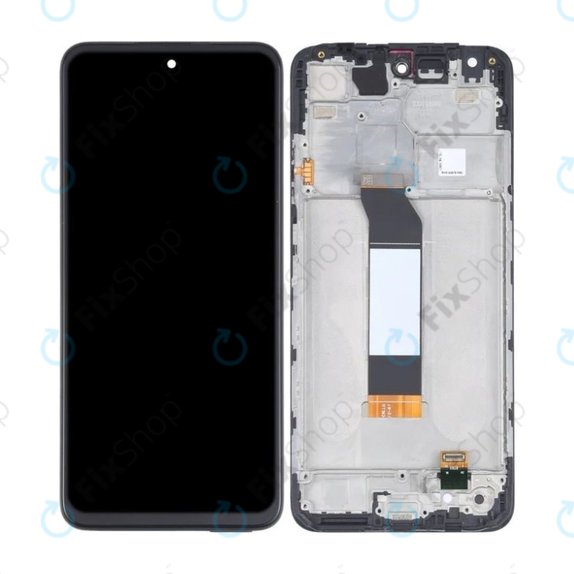 Xiaomi Redmi Note 10 5G, Poco M3 Pro 5G - LCD Displej + Dotykové Sklo + Rám (Graphite Grey) TFT