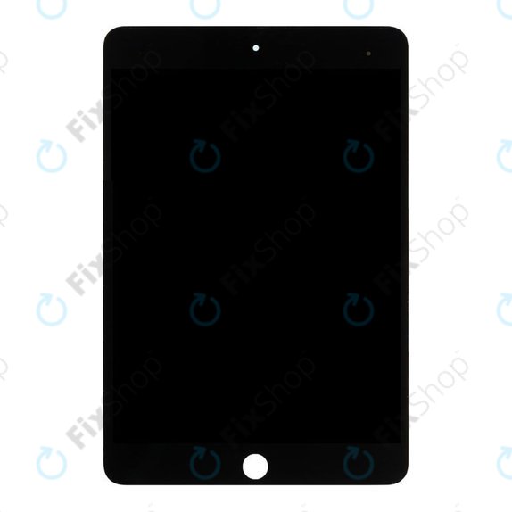 LCD Displej pro iPad Mini 5, Black, Dotykové sklo bez rámu, Refurbished