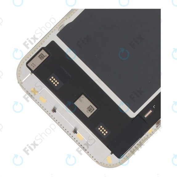 Displej Soft OLED 120Hz pro iPhone 15 Pro, Dotykové sklo s rámem, FixPremium