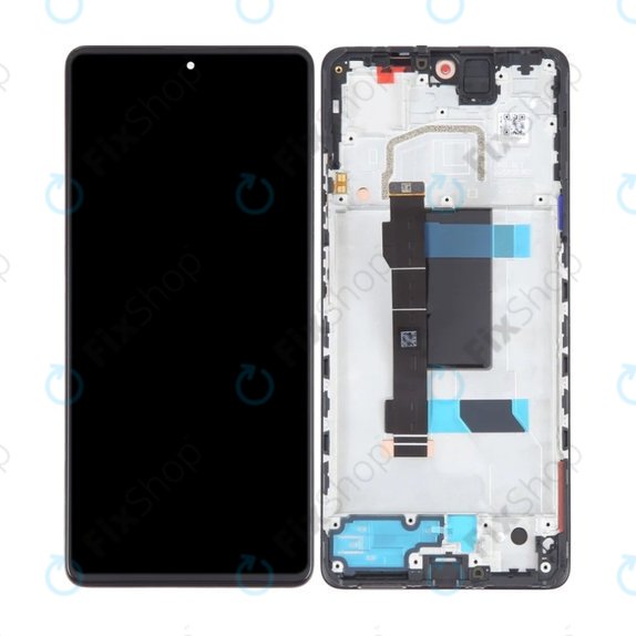 Xiaomi Poco X5 Pro - LCD Displej + Dotykové Sklo + Rám (Astral Black) OLED