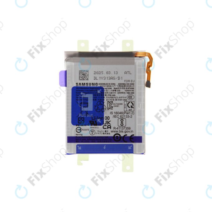 Baterie pro Samsung Z Flip7 FE, Sub, EB-BF742ABE, GH82-37737A, Genuine Service Pack