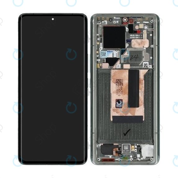 Xiaomi 13 Ultra - LCD Displej + Dotykové Sklo + Rám (Green) - 56000500M100 Genuine Service Pack