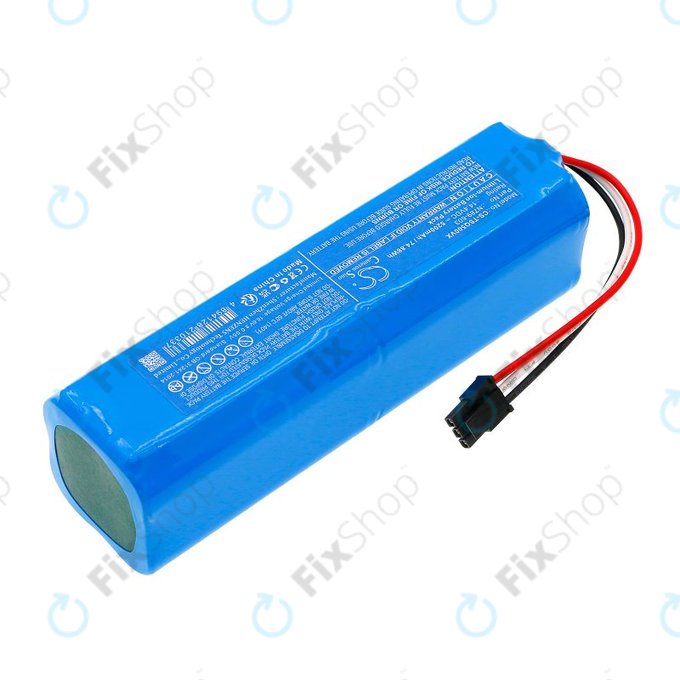 Baterie pro Tesla Robostar iQ500, iQ600, 5200mAh, Li-Ion, 14.4V, N789-603, HQ