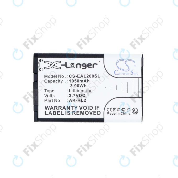 Baterie pro Emporia Essence Plus, Talk comfort, V20, 1050mAh, Li-Ion, 3.7V, AK-RL2, HQ