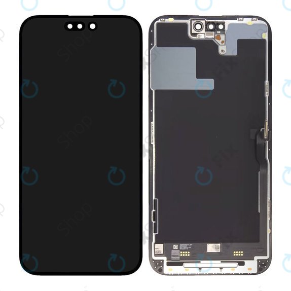 Displej pro iPhone 14 Pro Max, Dotykové sklo s rámem, Refurbished