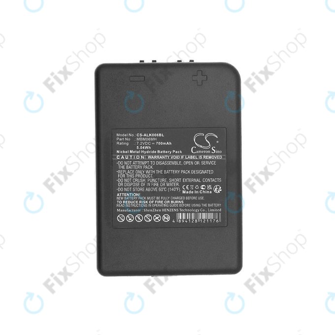 Baterie pro Autec E16, Modular MJ, MK, 700mAh, Ni-MH, 7.2V, MBM06MH, HQ