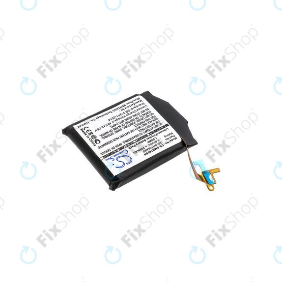 Baterie pro Samsung Gear S3 Frontier R760, R765, 350mAh, Li-Pol, 3.85 V, EB-BR760, HQ