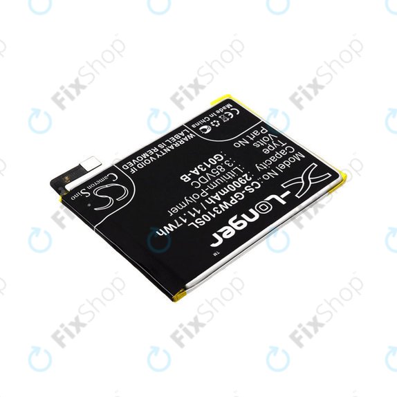 Baterie pro Google Pixel 3, 2900mAh, Li-Pol, 3.85 V, G013A-B, HQ