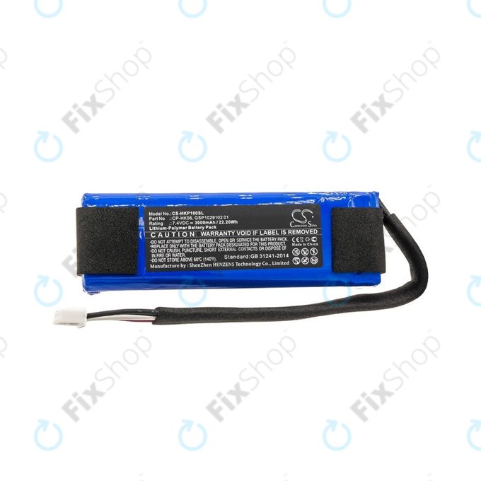 Harman/Kardon Go+ Play - Baterie Li-Pol 3000mAh HQ