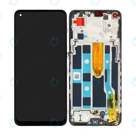 Oppo Find X5 Lite - LCD Displej + Dotykové Sklo + Rám - 4130040 Genuine Service Pack