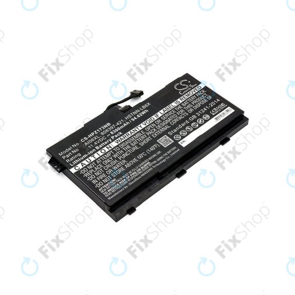 Baterie pro HP Zbook 17 G3, 8300mAh, Li-Ion, 11.4V, AI06XL, HQ