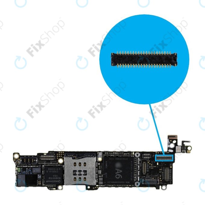 Apple iPhone 5 - Konektor Dotykové Plochy + Matiční Desky