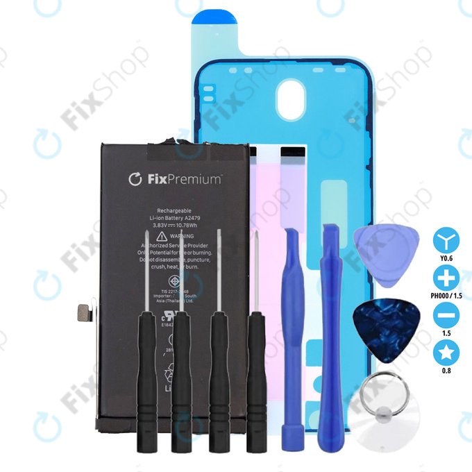 Baterie pro iPhone 12, 12 Pro, 2815mAh, Lepka (Adhesive), Nářadí, FixPremium