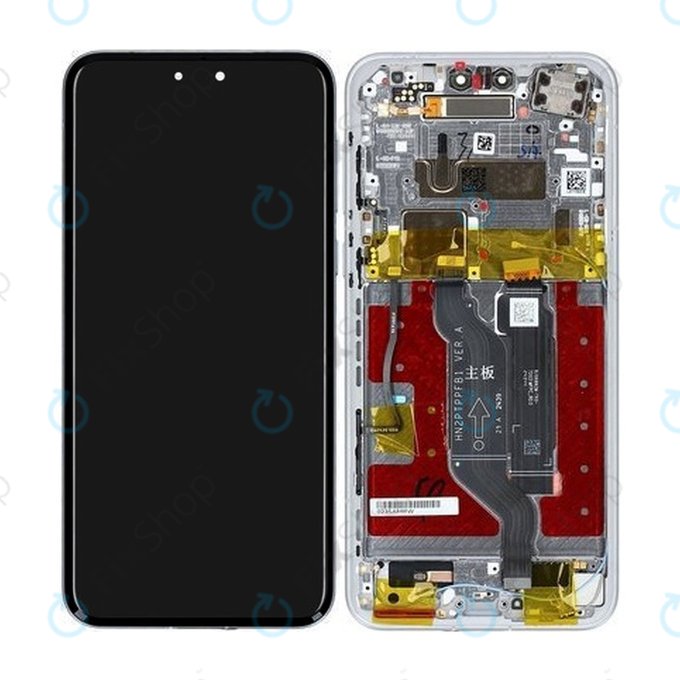 Honor Magic7 Pro - LCD Displej + Dotykové Sklo + Rám (Lunar Shadow Grey) - 0235AMRW Genuine Service Pack
