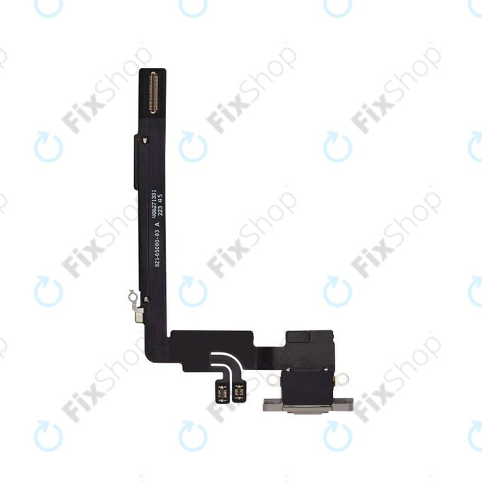 Apple iPhone 16 Pro Max - Nabíjecí Konektor + Flex Kabel (Natural Titanium)