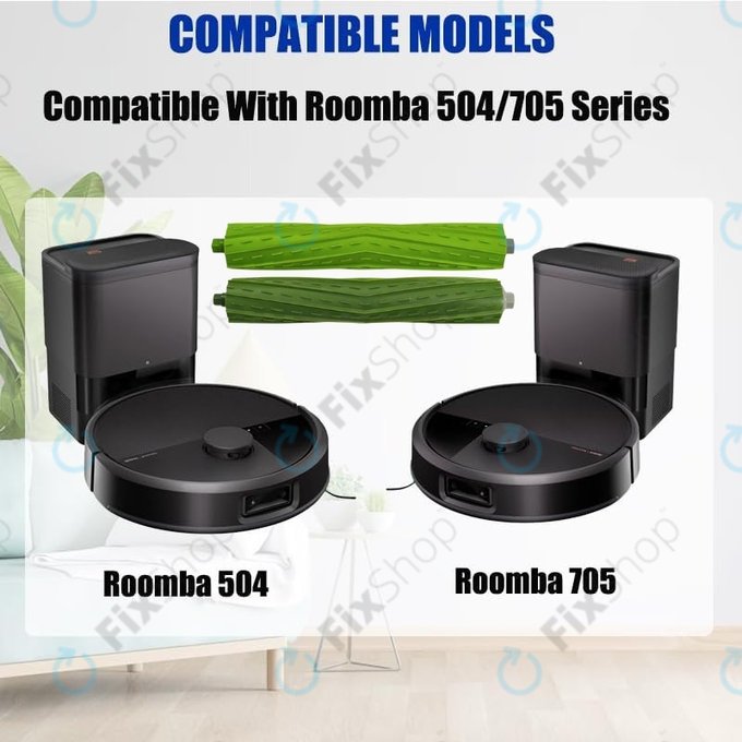 iRobot Roomba Max 705, Plus 504 - Hlavní kartáče