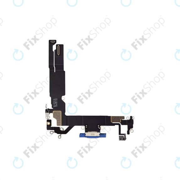 Apple iPhone 16 - Nabíjecí Konektor + Flex Kabel (Ultramarine)