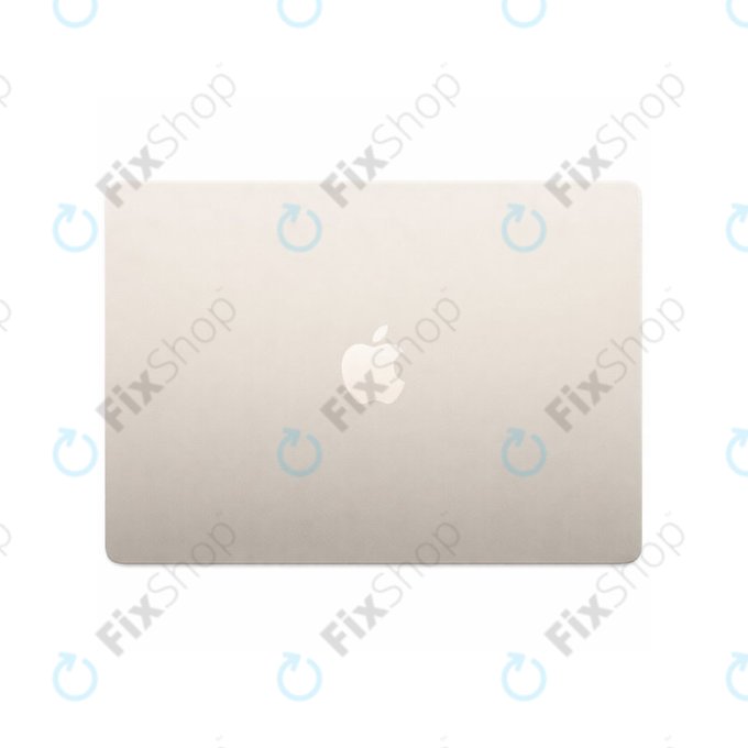 LCD displej pro MacBook Air 13", A3240 (2025), s předním sklem a krytem, Starlight, 661-50104, Genuine Apple