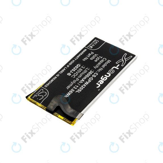 Baterie pro Google Pixel 4 XL, 3600mAh, Li-Pol, 3.85 V, G020J-B, HQ