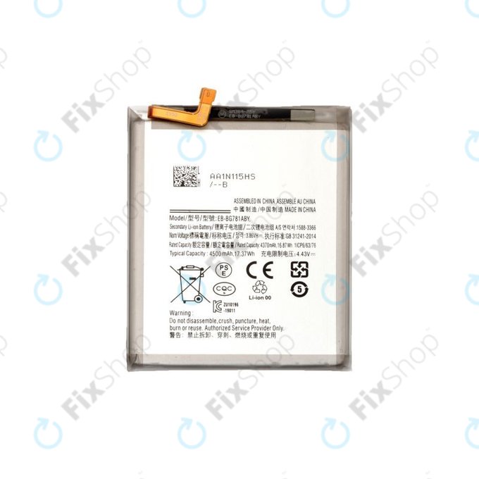 Samsung Galaxy A52 A525F, A526B, A52s 5G A528B, S20 FE G780F - Baterie EB-BG781ABY 4500mAh