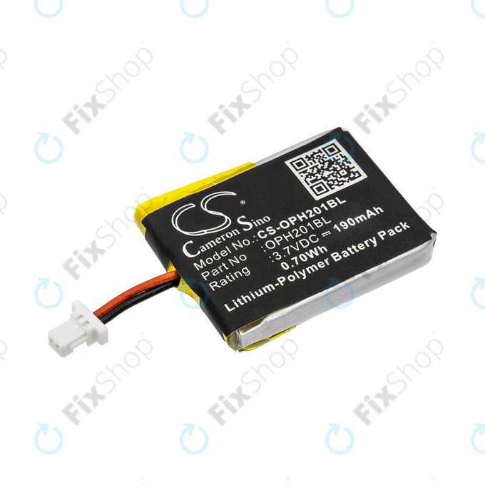 Baterie pro Opticon OPN-2000, 190mAh, Li-Pol, 3.7V, OPH201BL, HQ