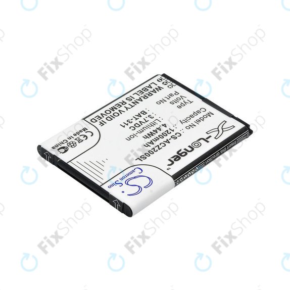 Baterie pro Acer Liquid Z200, BAT-311, Li-ion, 3.7V, 1200mAh, HQ