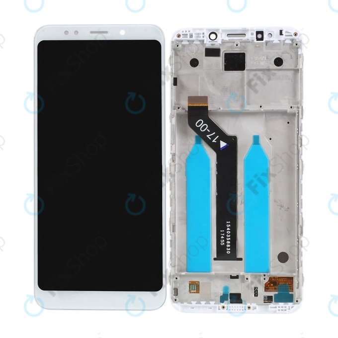 Xiaomi Redmi 5 Plus (Redmi Note 5) - LCD Displej + Dotykové Sklo + Rám (White) TFT