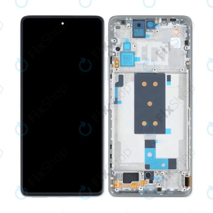 Xiaomi 11T, 11T Pro - LCD Displej + Dotykové Sklo + Rám (Meteorite Gray) TFT