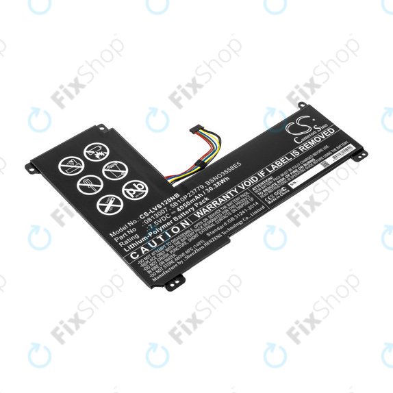 Baterie pro Lenovo IdeaPad 120S, 4050mAh, Li-Pol, 7.5V, 0813007, HQ