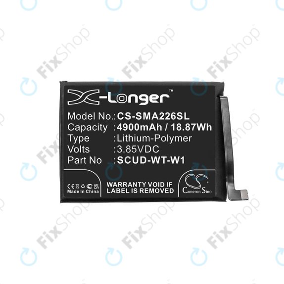 Baterie pro Samsung A22 5G A226B, 4900mAh, Li-Pol, 3.85 V, SCUD-WT-W1, HQ
