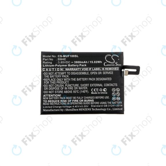 Baterie pro Pocophone M1805e10a, Pocophone Poco F1, 3900mAh, Li-Pol, 3.85 V, BM4E, HQ