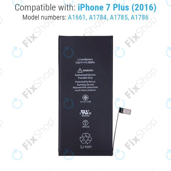 Baterie pro iPhone 7 Plus, 2900mAh, Service Pack